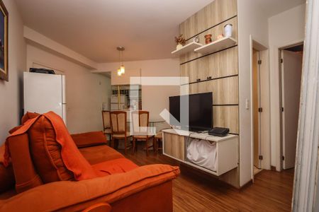 Sala de apartamento à venda com 2 quartos, 52m² em Jardim Wanda, Taboão da Serra