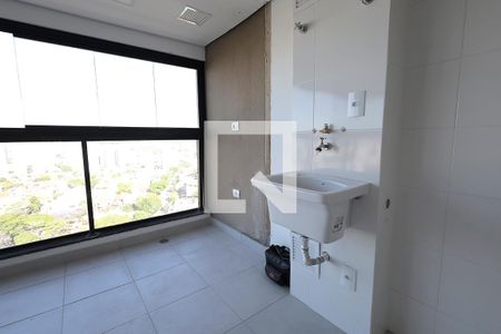 Sala / Cozinha / Área de serviço de apartamento para alugar com 2 quartos, 67m² em Vila Assunção, Santo André