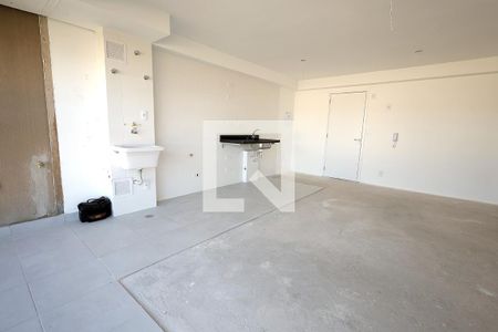 Sala / Cozinha / Área de serviço de apartamento para alugar com 2 quartos, 67m² em Vila Assunção, Santo André