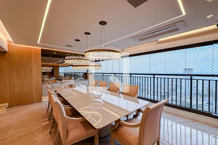 Varanda da Sala de apartamento à venda com 4 quartos, 320m² em Alto da Mooca, São Paulo