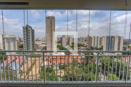 Varanda da sala de apartamento à venda com 3 quartos, 113m² em Centro, Diadema