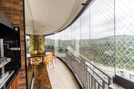 Varanda Gourmet de apartamento para alugar com 2 quartos, 201m² em Residencial Tambore Iii, Barueri