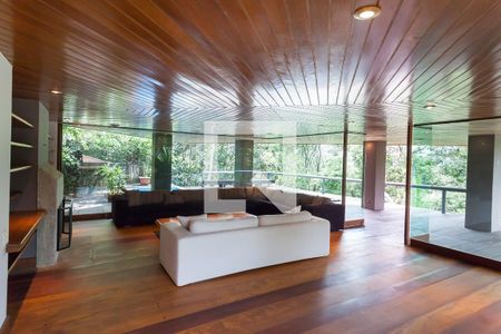 sala de casa de condomínio à venda com 3 quartos, 553m² em Estância Serrana, Nova Lima