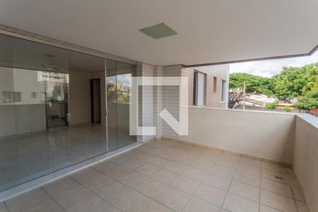 Varanda na Sala de apartamento à venda com 4 quartos, 175m² em Santa Tereza, Belo Horizonte