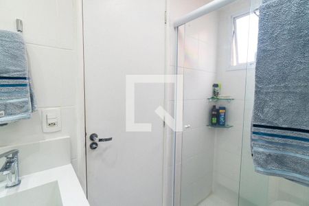 Banheiro da Suíte de apartamento à venda com 3 quartos, 89m² em Vila Campestre, São Paulo