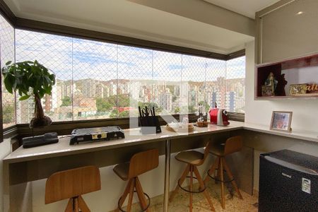 Sala de Jantar de apartamento à venda com 4 quartos, 126m² em Sion, Belo Horizonte