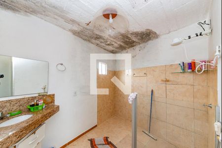 Banheiro da Suíte de casa à venda com 2 quartos, 250m² em Madre Gertrudes, Belo Horizonte