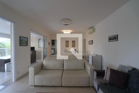 Sala de apartamento para alugar com 4 quartos, 158m² em Parque Enseada, Guarujá