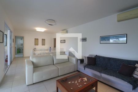 Sala de apartamento para alugar com 4 quartos, 158m² em Parque Enseada, Guarujá