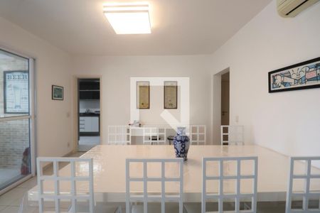 Sala de apartamento para alugar com 4 quartos, 158m² em Parque Enseada, Guarujá