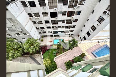 Varanda da sala - vista de apartamento para alugar com 3 quartos, 115m² em Leblon, Rio de Janeiro