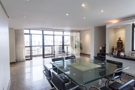 Sala de Jantar de apartamento à venda com 5 quartos, 318m² em Carmo, Belo Horizonte