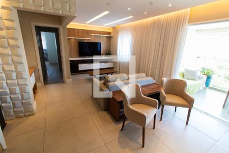 SALA de apartamento à venda com 3 quartos, 131m² em Fazenda São Quirino, Campinas