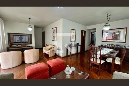 Sala de apartamento à venda com 4 quartos, 166m² em Serra, Belo Horizonte