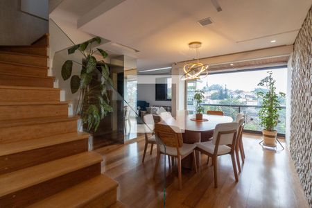 Sala de jantar de apartamento à venda com 4 quartos, 148m² em Jardim Peri Peri, São Paulo