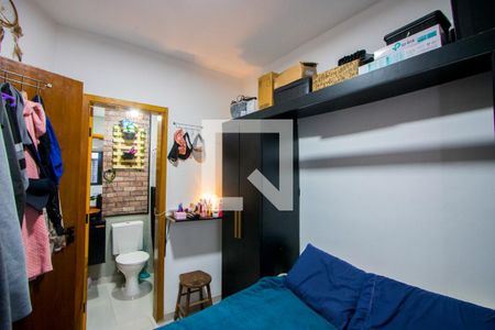 Suíte de apartamento à venda com 2 quartos, 46m² em Vila Príncipe de Gales, Santo André