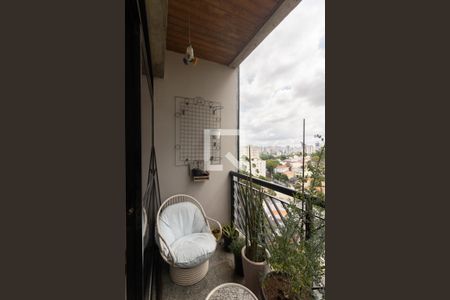 Varanda da Sala de apartamento para alugar com 3 quartos, 130m² em Vila Santo Estefano, São Paulo