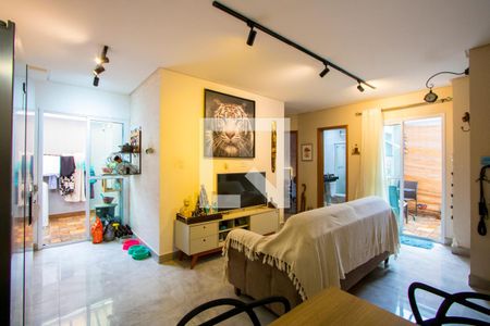 Sala de apartamento para alugar com 3 quartos, 70m² em Jardim Paraiso, Santo André