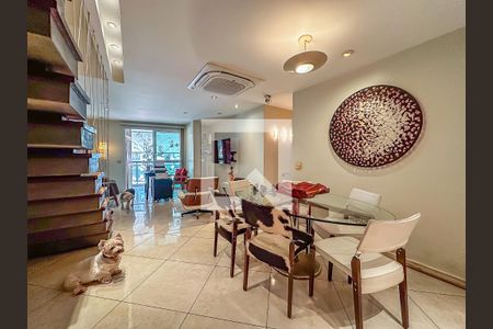 Sala de apartamento para alugar com 3 quartos, 230m² em Botafogo, Rio de Janeiro