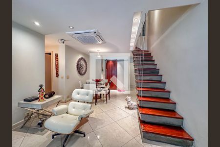 Sala de apartamento para alugar com 3 quartos, 230m² em Botafogo, Rio de Janeiro