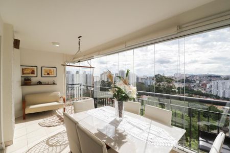 Varanda Gourmet de apartamento à venda com 3 quartos, 121m² em Lauzane Paulista, São Paulo