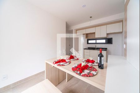 Sala de apartamento à venda com 2 quartos, 53m² em Campestre, Santo André