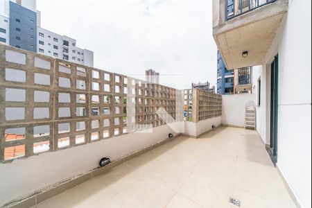 Varanda e Quintal de apartamento à venda com 2 quartos, 53m² em Campestre, Santo André