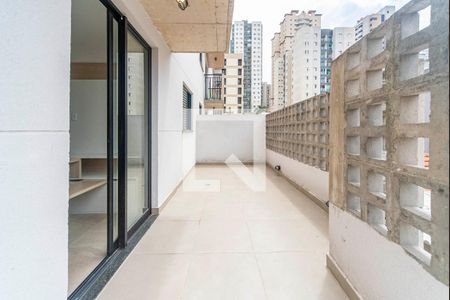 Varanda e Quintal de apartamento à venda com 2 quartos, 53m² em Campestre, Santo André