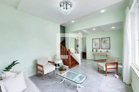 Sala de casa à venda com 4 quartos, 147m² em Laranjeiras, Rio de Janeiro