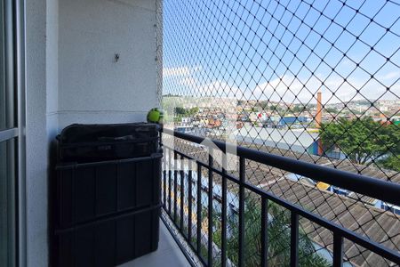 Sacada da Sala de apartamento à venda com 2 quartos, 63m² em Nova Petrópolis, São Bernardo do Campo