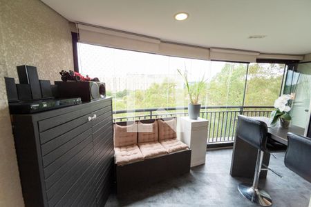 Varanda da Sala de apartamento à venda com 3 quartos, 87m² em Alphaville Empresarial, Barueri