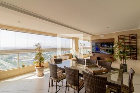 Varanda Gourmet de apartamento à venda com 3 quartos, 165m² em Jardim Barbosa, Guarulhos