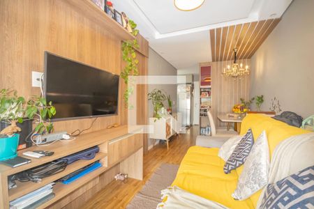 Sala de apartamento à venda com 2 quartos, 50m² em Jardim Roberto, Osasco