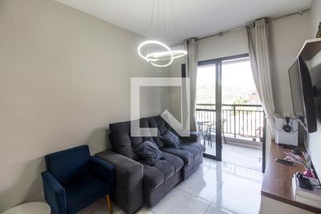 Sala de apartamento à venda com 2 quartos, 55m² em Vila Sao Luiz (valparaizo), Santana de Parnaíba