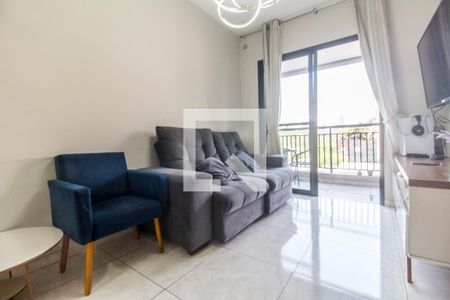 Sala de apartamento à venda com 2 quartos, 55m² em Vila Sao Luiz (valparaizo), Santana de Parnaíba