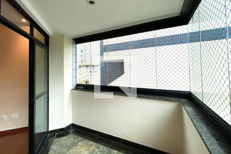 Varanda da Sala de apartamento à venda com 3 quartos, 105m² em Comiteco, Belo Horizonte