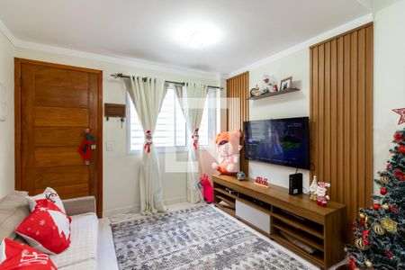 Sala de Estar de casa de condomínio à venda com 2 quartos, 116m² em Sítio do Mandaqui, São Paulo