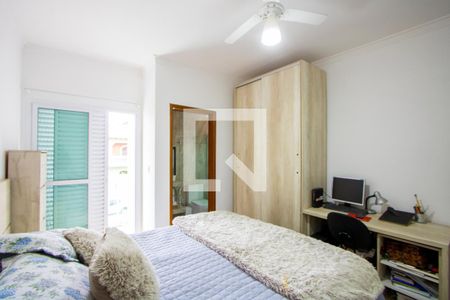 Quarto 1 - Suíte de apartamento à venda com 2 quartos, 72m² em Jardim Stella, Santo André