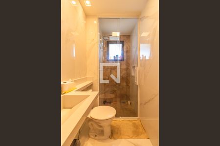 Banheiro da Suíte de apartamento à venda com 2 quartos, 76m² em Tamboré, Barueri