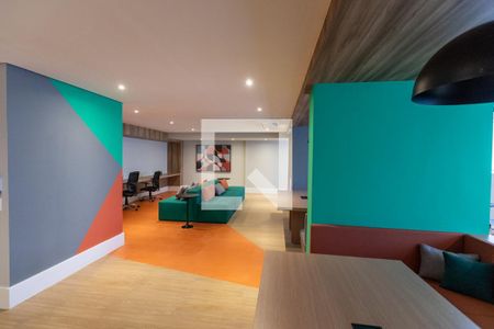 Área comum de kitnet/studio para alugar com 1 quarto, 43m² em Centro, Campinas