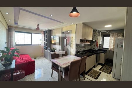 Sala - Sala de Jantar de apartamento à venda com 2 quartos, 47m² em Jardim Jamaica, Santo André