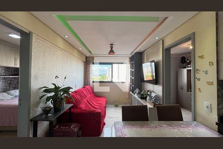 Sala - Sala de Jantar de apartamento à venda com 2 quartos, 47m² em Jardim Jamaica, Santo André