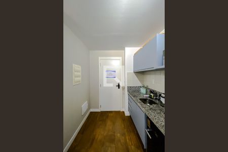 Cozinha de kitnet/studio à venda com 1 quarto, 19m² em Brás, São Paulo