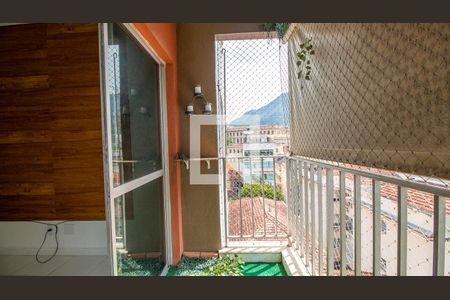Sala Varanda de apartamento à venda com 2 quartos, 82m² em Tijuca, Rio de Janeiro
