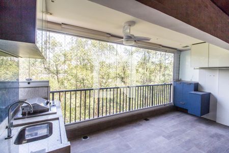 Varanda gourmet de apartamento para alugar com 3 quartos, 110m² em Alphaville Empresarial, Barueri