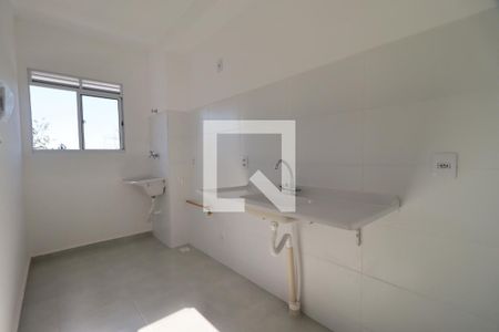 Cozinha de apartamento para alugar com 2 quartos, 42m² em Parque Sao Sebastiao, Ribeirão Preto