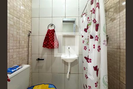 Banheiro Social de apartamento para alugar com 1 quarto, 50m² em Santa Teresa, Rio de Janeiro