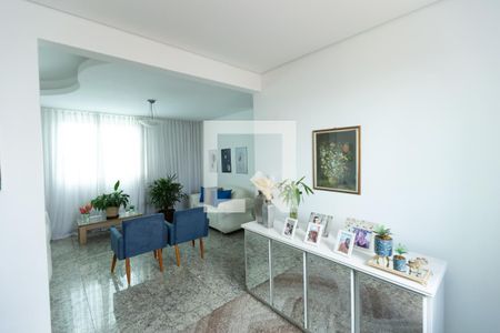 sala piso 1 de apartamento à venda com 3 quartos, 230m² em Riacho das Pedras, Contagem