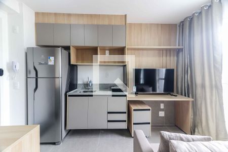 Sala/Cozinha de apartamento à venda com 1 quarto, 25m² em Vila Butantã, São Paulo