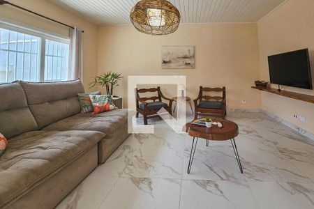 Sala de casa para alugar com 3 quartos, 150m² em Jardim Virgínia, Guarujá